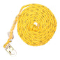 KSTRONG® 100 ft. Vertical Rope Lifeline, Locking Snap Hook on Anchor End, Other End Cut and Taped (ANSI)