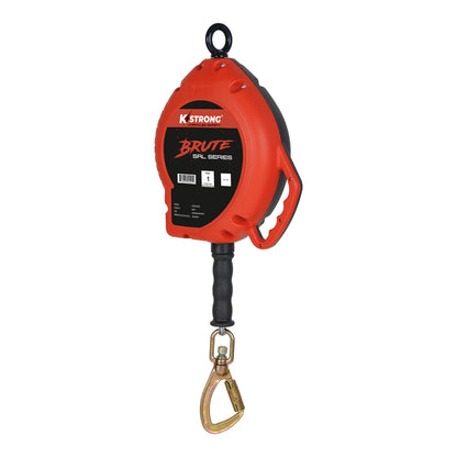 KSTRONG® BRUTE 50 ft. Cable SRL with Load Indicating Swivel Locking Carabiner, Installation Carabiner and Tagline (ANSI)